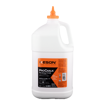 KESON ProChalk High Visibility Glo-Orange Marking Chalk - 2.27kg
