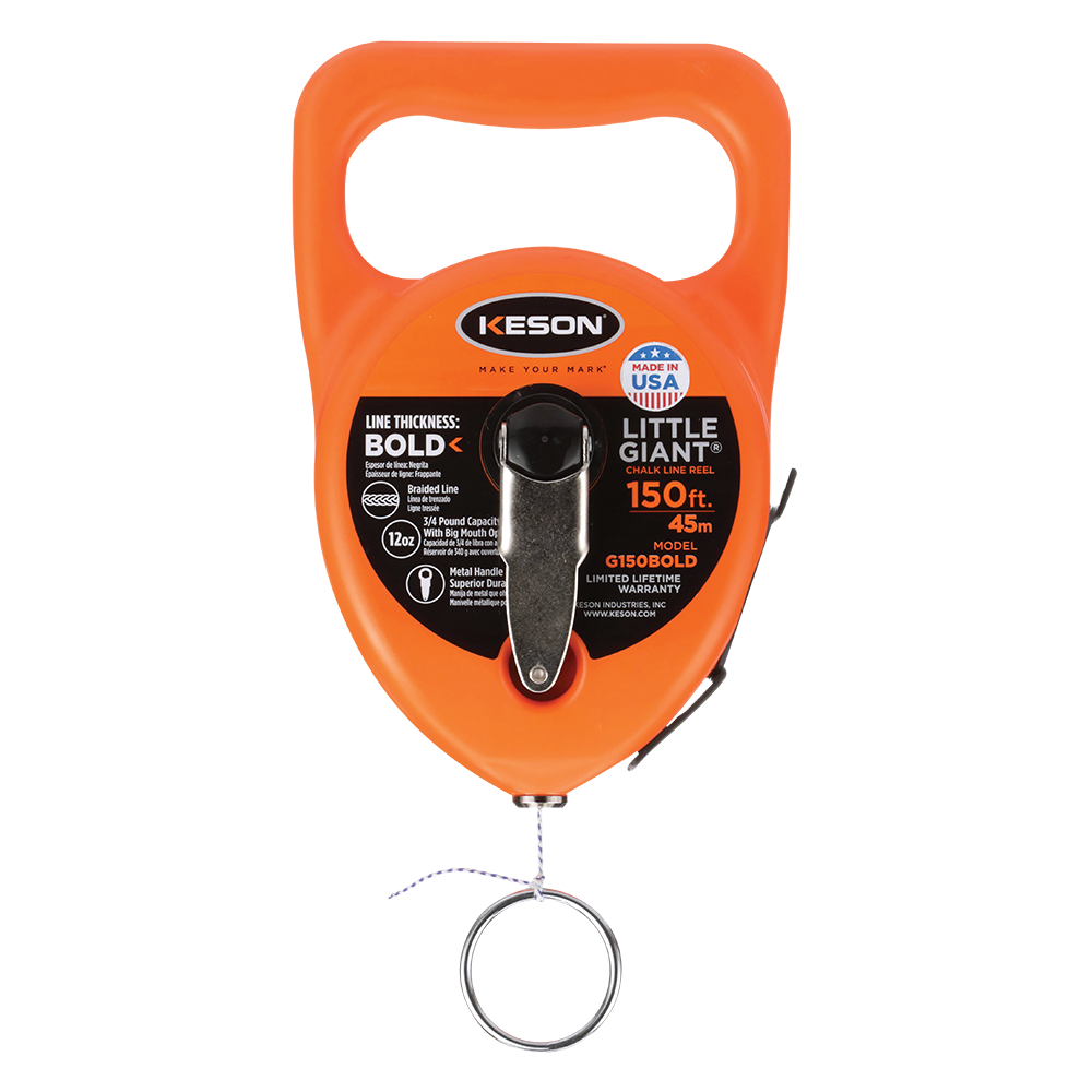 KESON 45m Bold String Chalk Line Reel