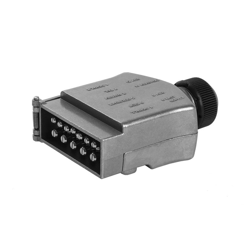 KT 12 PIN TRAILER PLUG METAL STANDARD