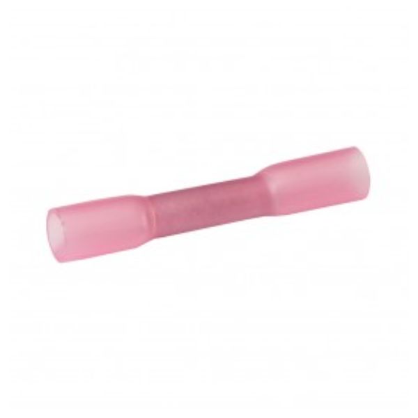KT Red Crimp Terminal Butt Splice PK5