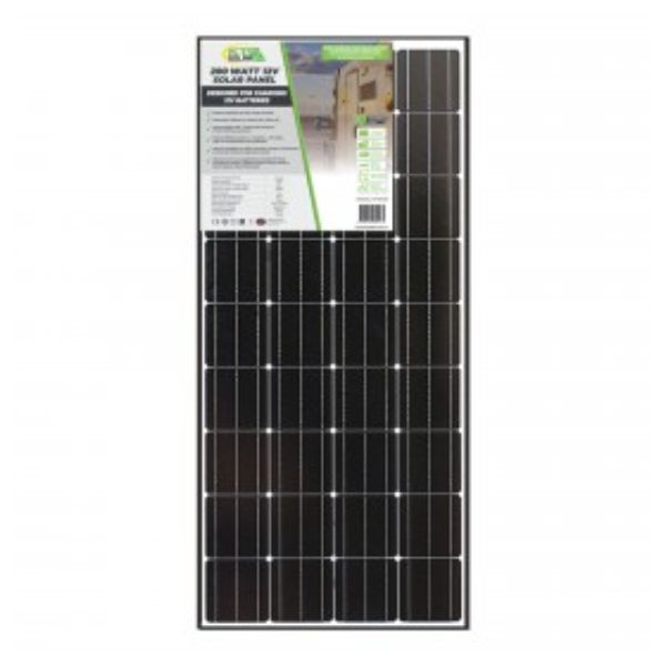 KT 200W 12V MONOCRYSTALLINE SOLAR PANEL