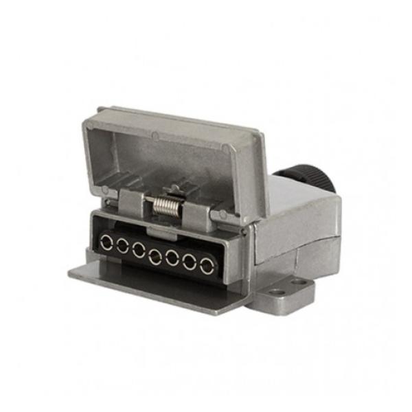 KT 7 Pin Flat Metal Trailer Socket