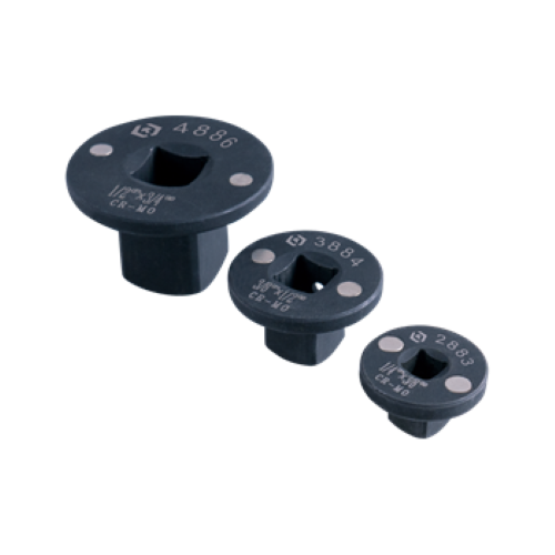 KING TONY 3PCS ADAPTER INCREASING SET MAGNETIC 1/4”F to 3/4"M