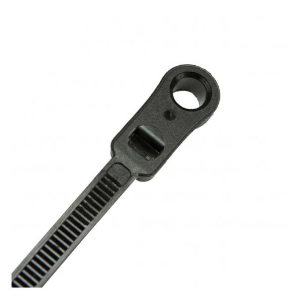 KT 200MM X 4.8MM UV MOUNTING HEAD TIE PK100