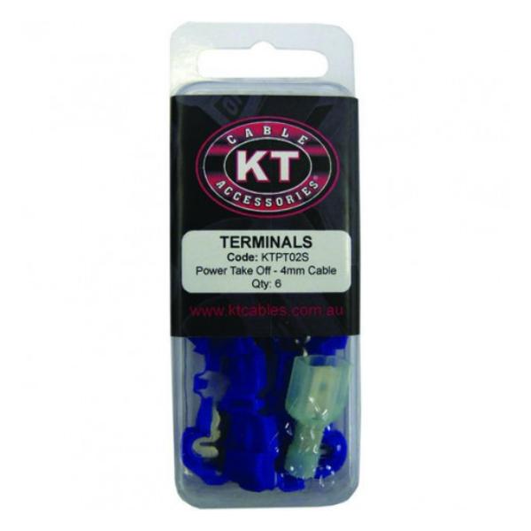 KT BLUE CRIMP TERMINAL POWER TAKE-OFF PK6+6