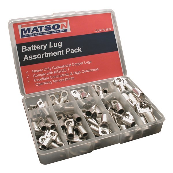 Matson Battery Lug Pack Assort Qty 75