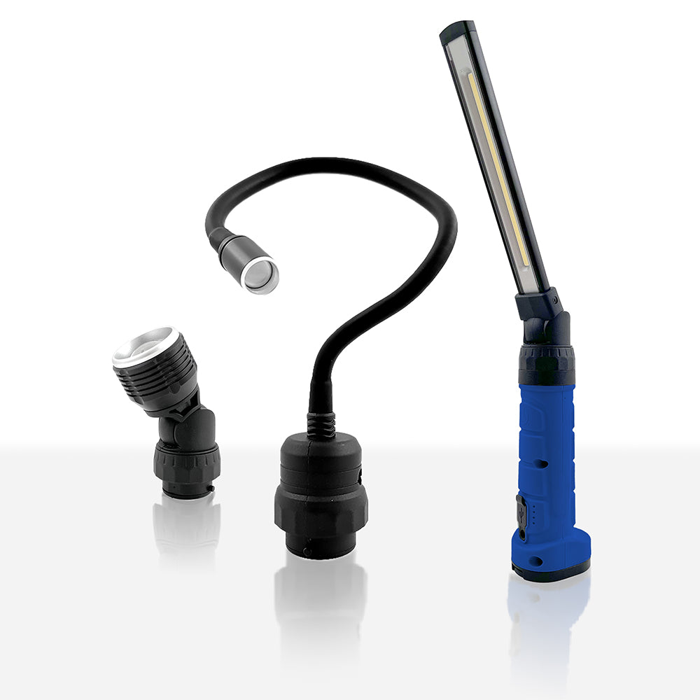 Grizzly Pro 2-in-1 Quick Change Work Light Kit