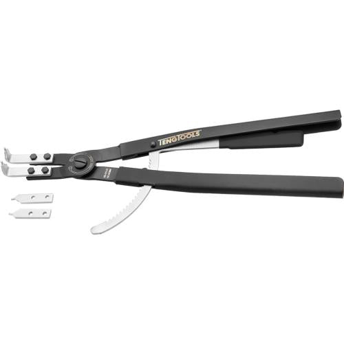 Teng 20in Straight/Bent Inner Ratcheting Circlip Plier