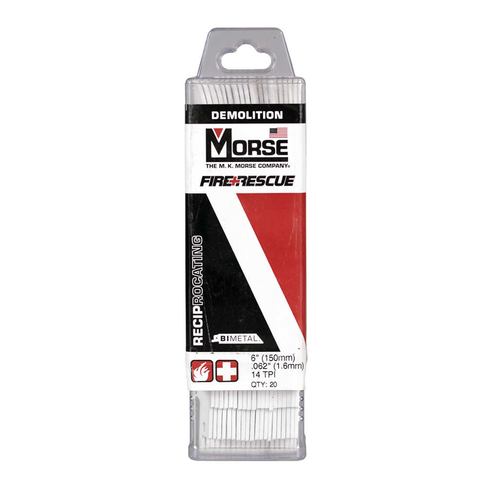 Morse #PRO LINE F&R RECIP BLADE - 150mm x 14tpi - PACK OF 20