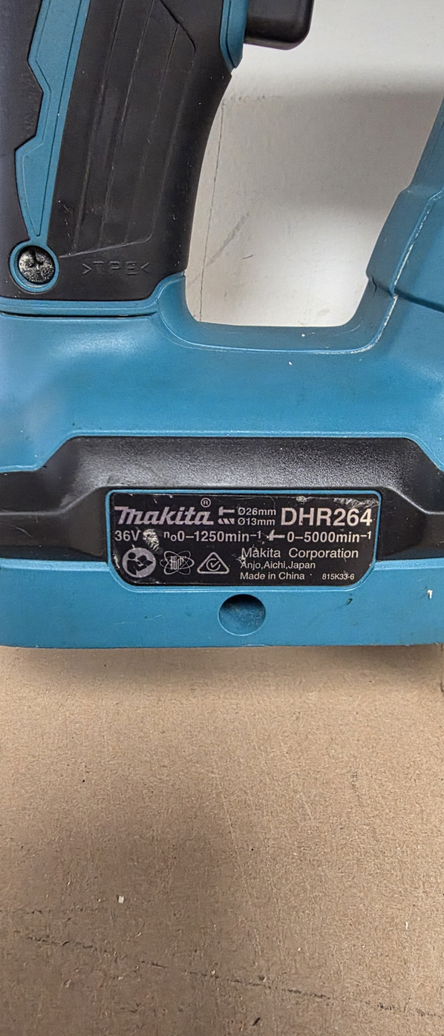 Makita 2 X 18V Cordless Rotary Hammer - Skin Ex Demo