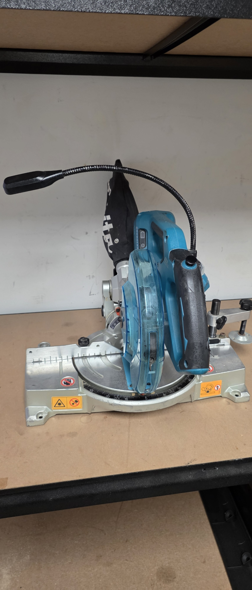 Makita 18V Lxt Bl Mitre Saw 165mm - Tool Only Ex Demo