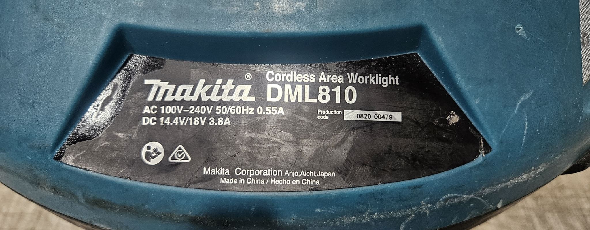 Makita 18V Lxt Corded/ Led Wobblelight 5500 Lumen Ex Demo
