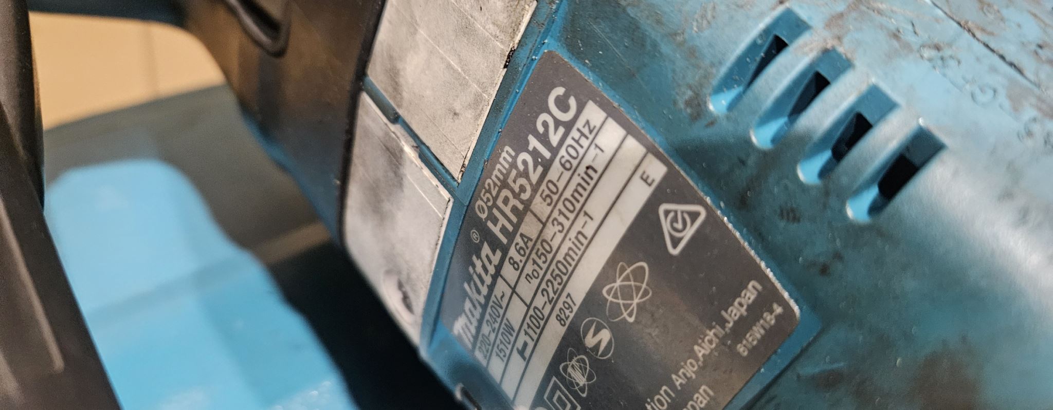 Makita 52MM SDS Max Rotary Hammer Drill Ex Demo