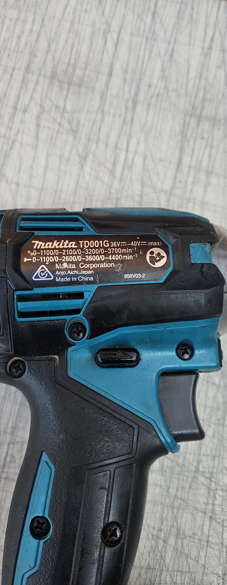 Makita 40Vmax Xgt Brushless Impact Driver 220Nm Ex Demo