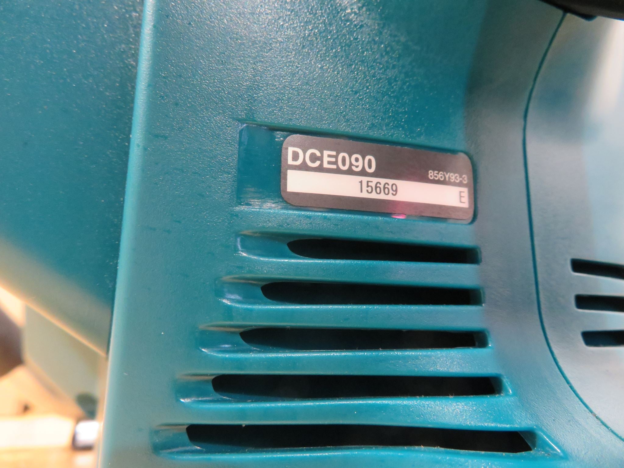 Makita 18Vx2 BL 9 inch POWER CUTTER skin Ex Demo