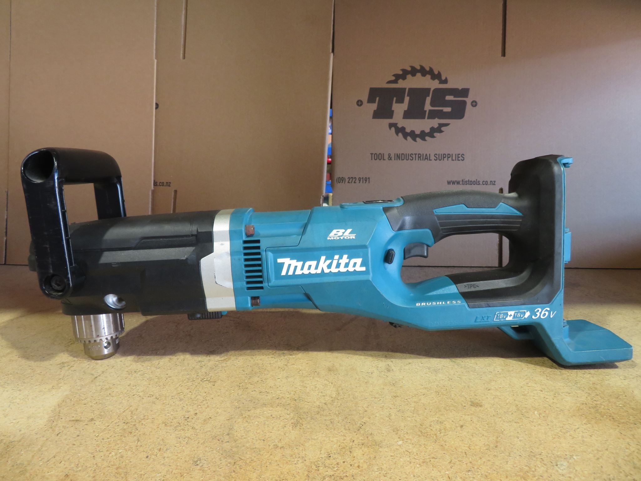 Makita Ex Demo 18Vx2 LXT BL ANGLE DRILL