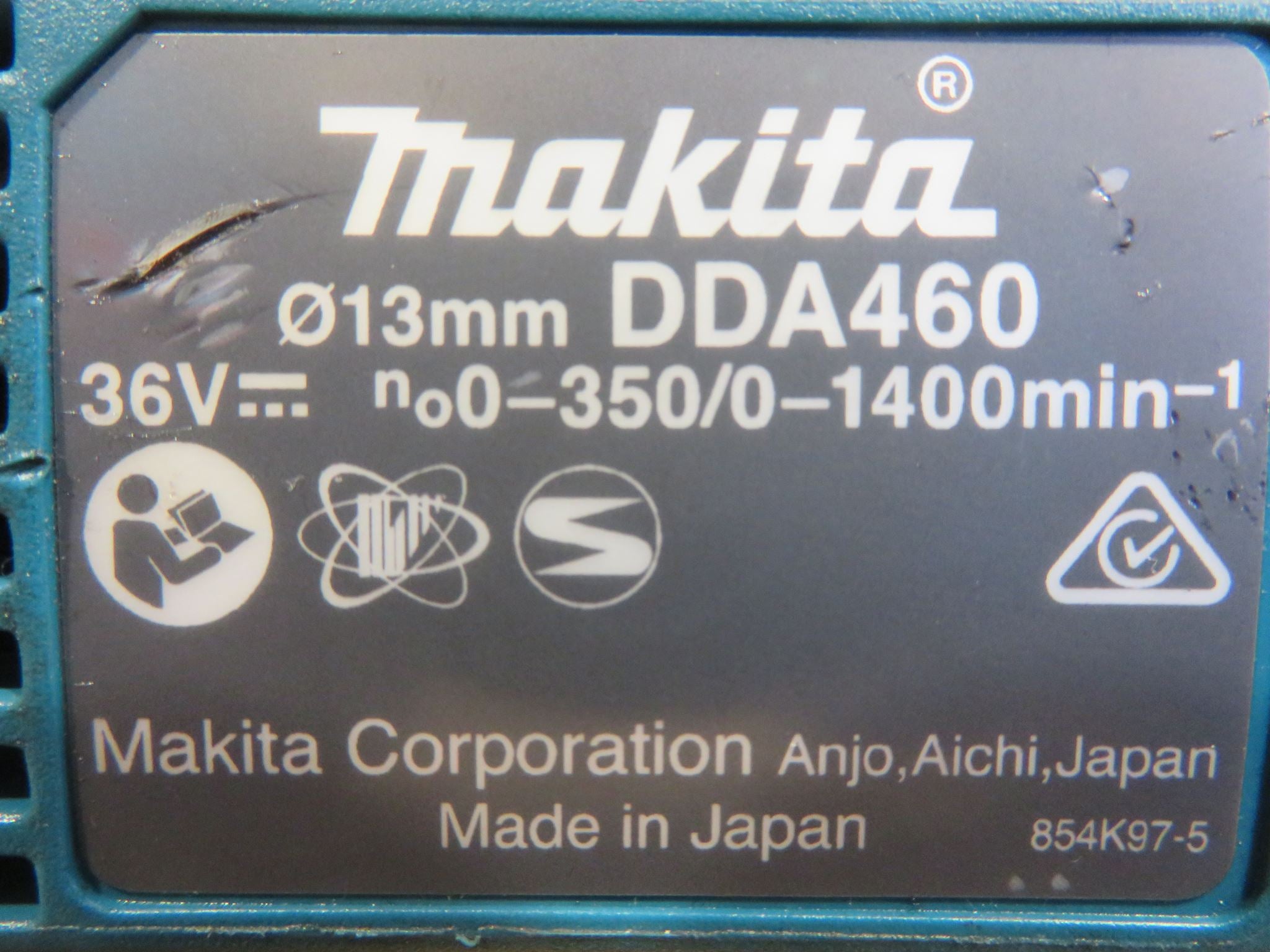 Makita Ex Demo 18Vx2 LXT BL ANGLE DRILL