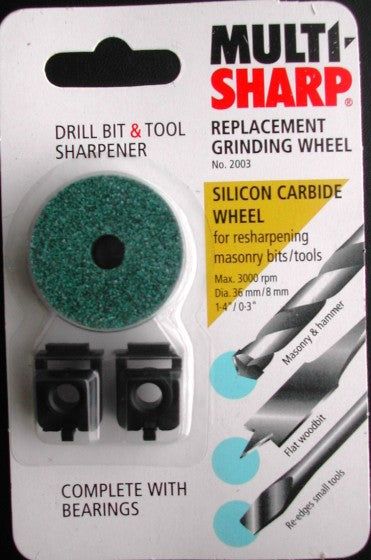 DRILL BIT SHARPENER GRN SILICONE CARBIDE**