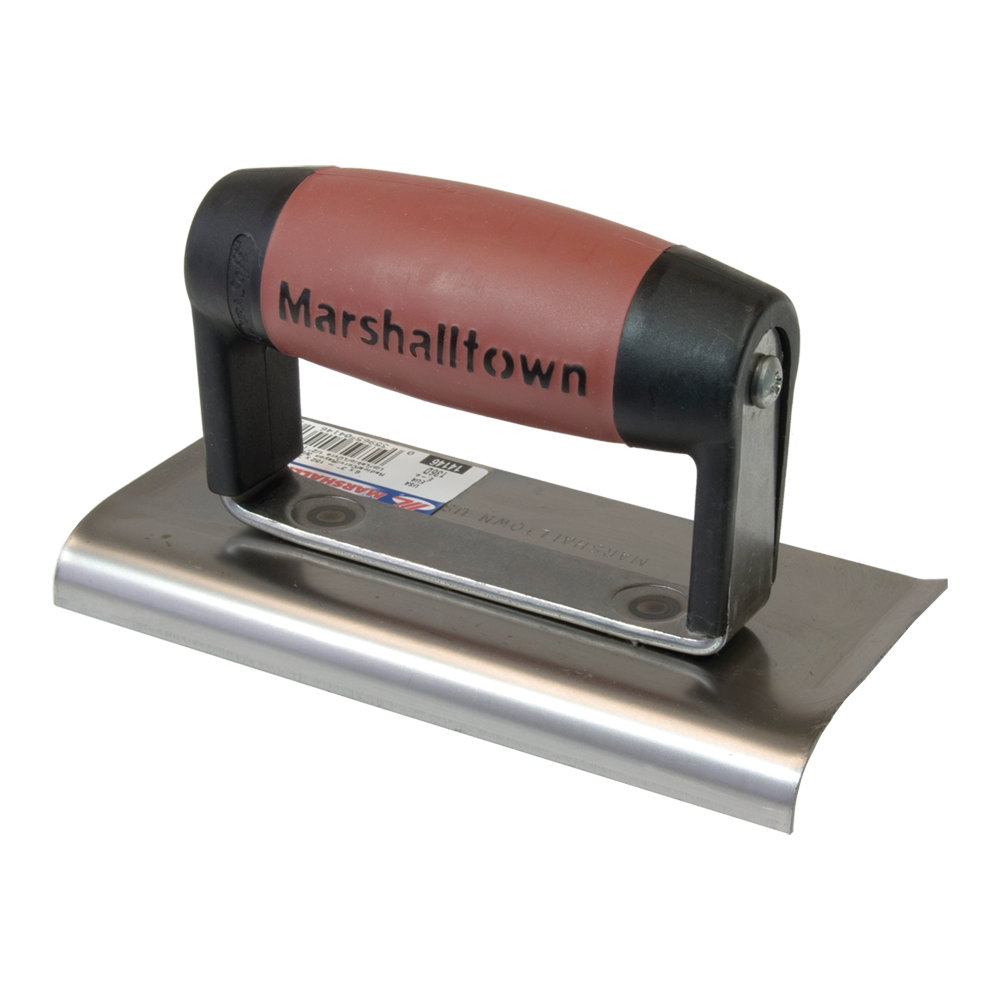 MARSHALLTOWN #136D 10mmRAD 150x75mm CEMENTERS EDGER-DURASOFT