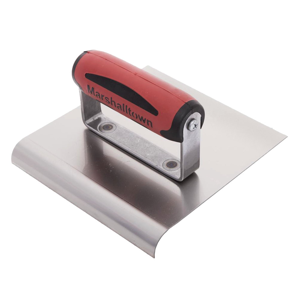 MARSHALLTOWN #162SSD 10mmRAD 150x150mm STAINLESS EDGER-DURASOFT