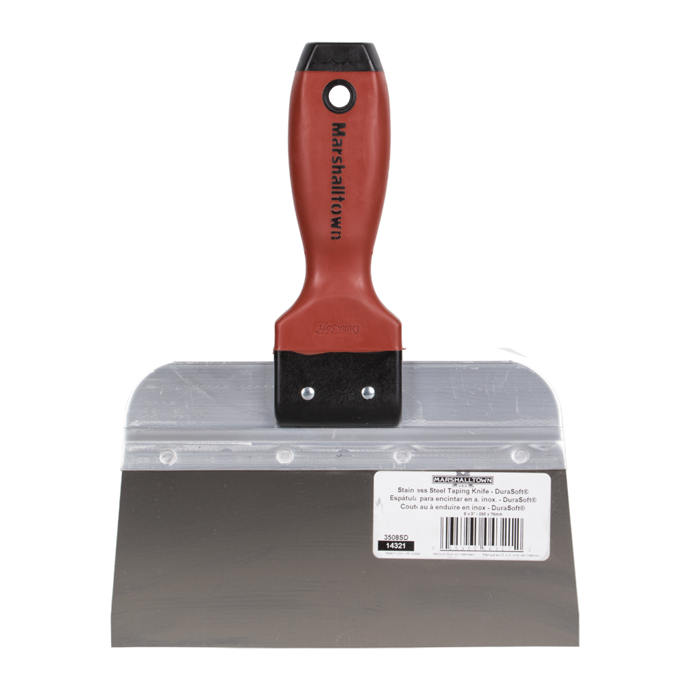 MARSHALLTOWN #3508SD 200mm STAINLESS TAPING KNIFE-DURASOFT