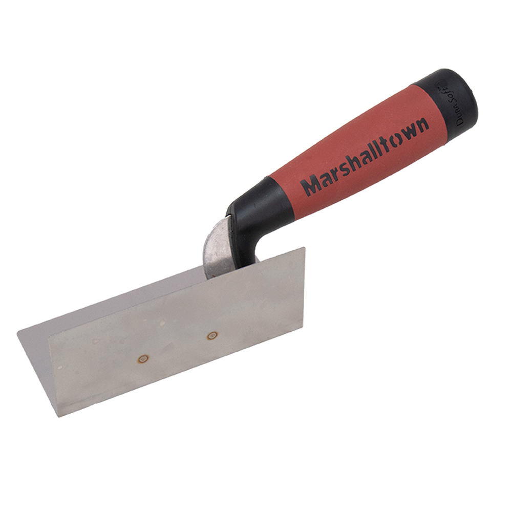 MARSHALLTOWN #5787D STAINLESS INSIDE CORNER TROWEL - 38.0mm x 105.0mm