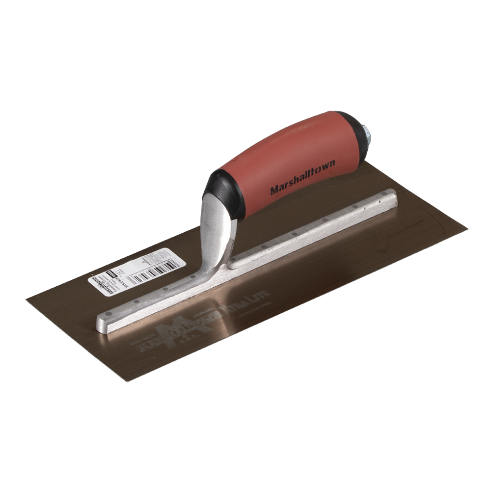 MARSHALLTOWN #GOLDEN STAINLESS STEEL FINISHING TROWEL - 275mm x 113mm