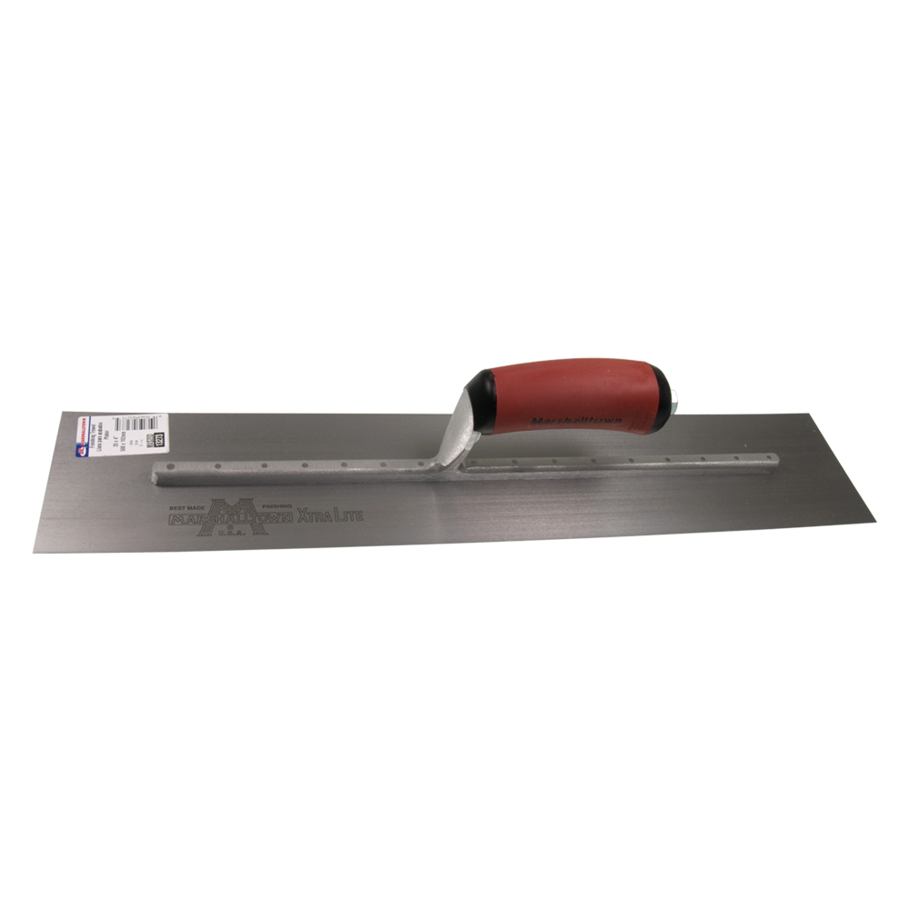MARSHALLTOWN #CARBON STEEL FINISHING TROWEL - 500mm x 100mm
