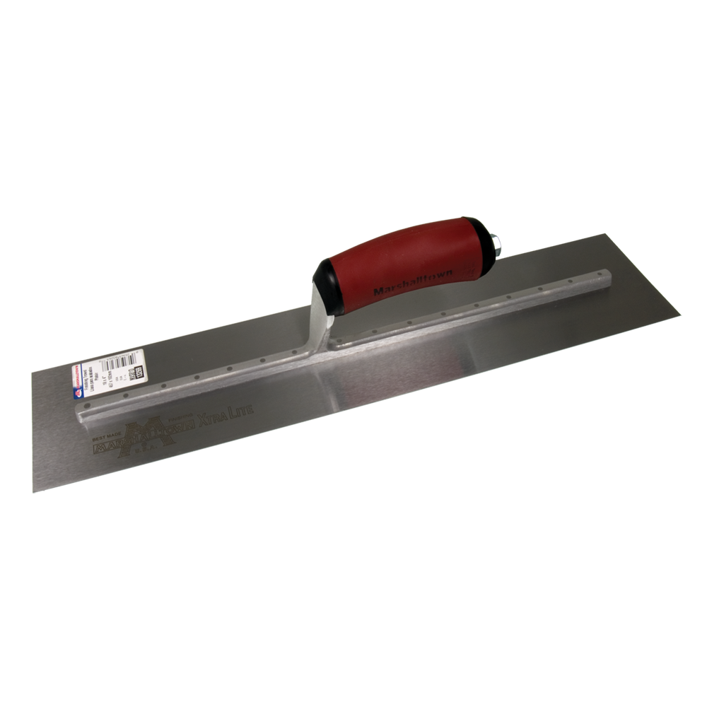 MARSHALLTOWN #CARBON STEEL FINISHING TROWEL - 450mm x 100mm