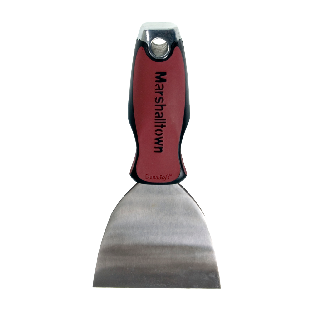 MARSHALLTOWN #SK882D 100mm CARBON STEEL PUTTY KNIFE-DURASOFT
