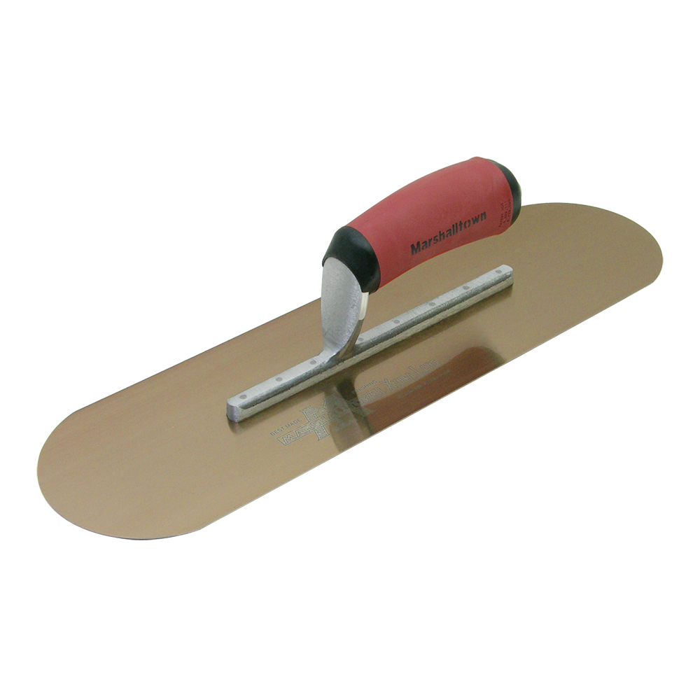 MARSHALLTOWN #SP14GSD STAINLESS STEEL POOL TROWEL - 350mm x 100mm