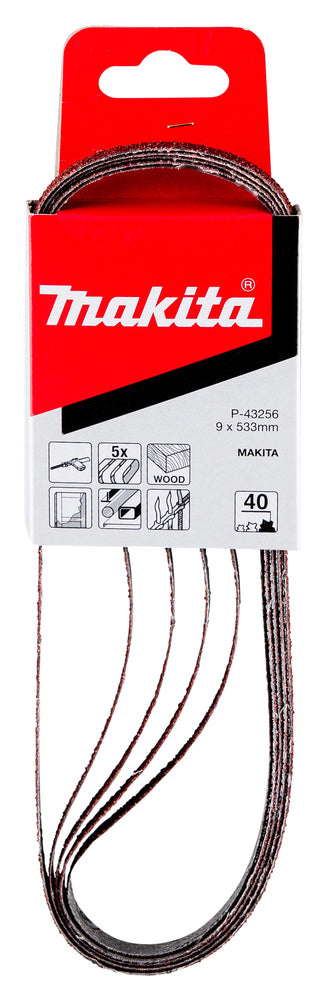 Makita ABR BELT 9x533mm 40G 9032 PK5