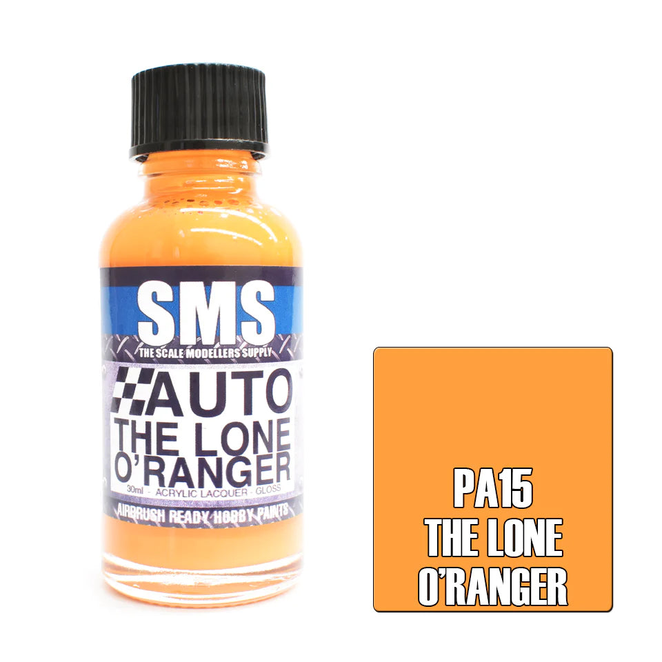 SMS Airbrush paint 30Ml Auto Colour The Lone O'Ranger Scale Modellers Supply