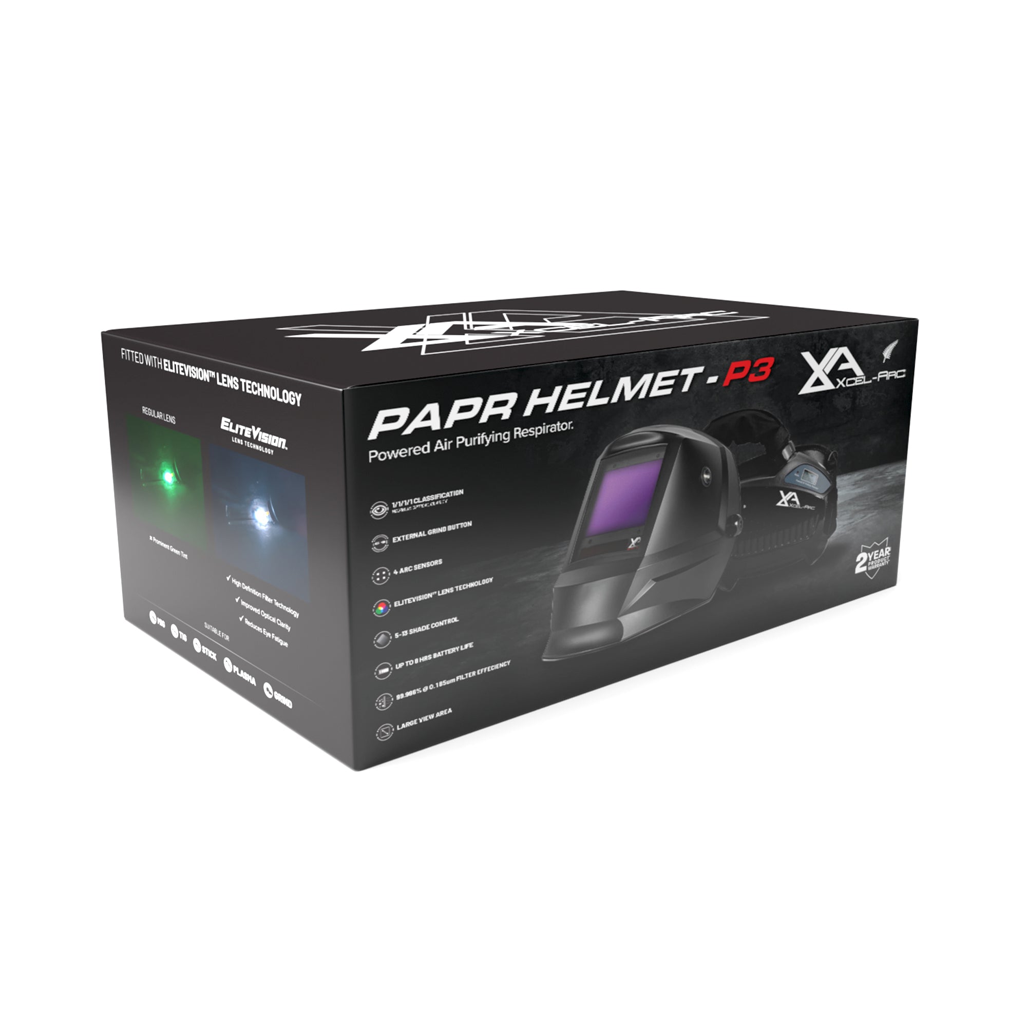 NEW and Improved Xcel-Arc Powered Air Purifying Respirator System.