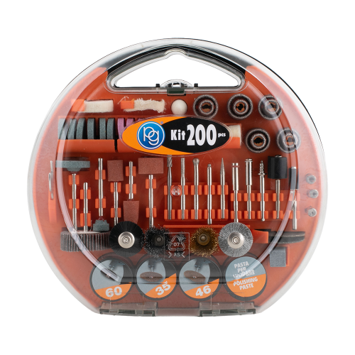 PG MINI 200pc Assorted Rotary Bit Set