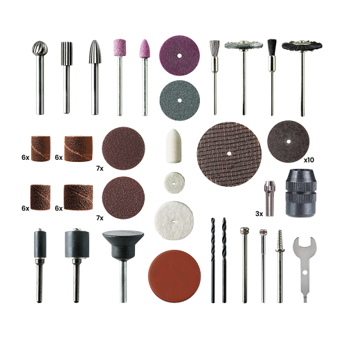 PG MINI 80pc Rotary Tool Kit