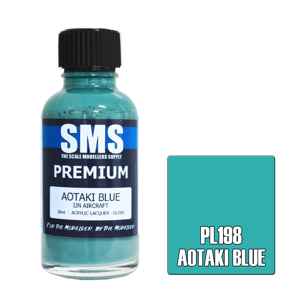 SMS AIR BRUSH PAINT 30ML PREMIUM AOTAKI BLUE