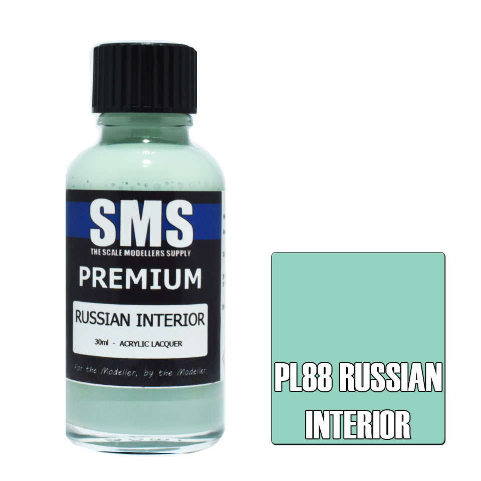 SMS Airbrush paint 30Ml Premium Russian Interior Acrylic Lacquer Scale Modellers Supply