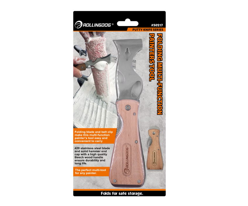 Rolling Dog Painters Multifunctional Folding Tool