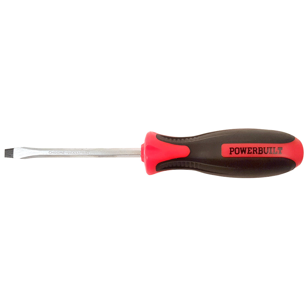 Powerbuilt 30-in-1 Precision Bit Screwdriver Set – 940506, Carbon Steel, Red