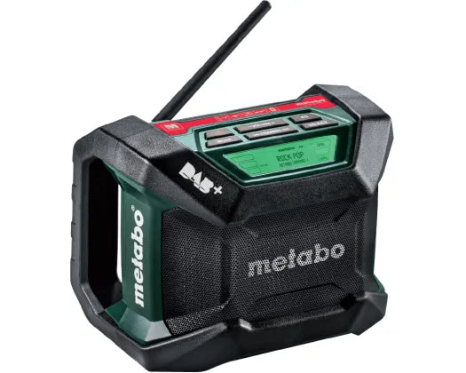 METABO 12V/18 V COMPACT AM/FM WORKSITE RADIO WITH DIGITAL DAB+ AND BLUETOOTH - BARE TOOL