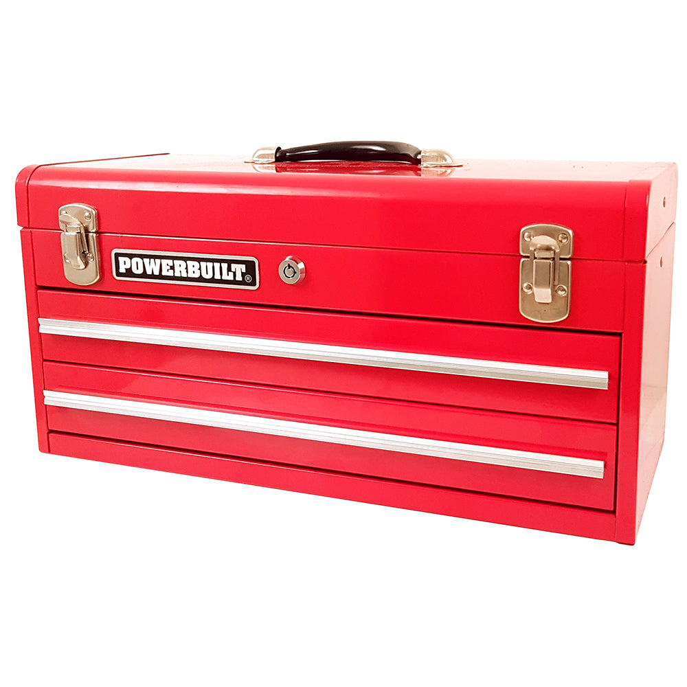 Powerbuilt 2 Drawer Portable Tool Box