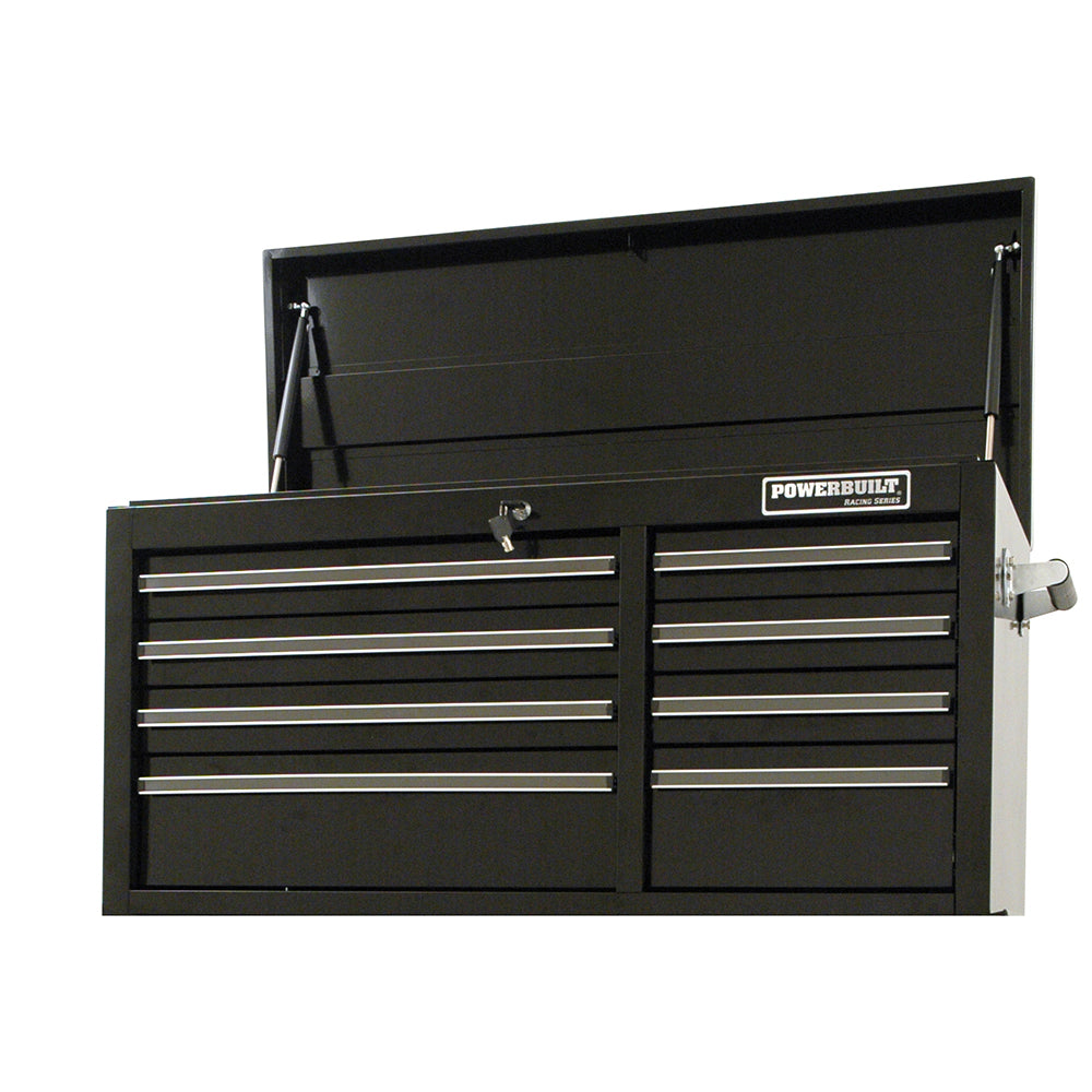 Powerbuilt Tool Chest - Racing Series 8 Drawer, 41in Wide