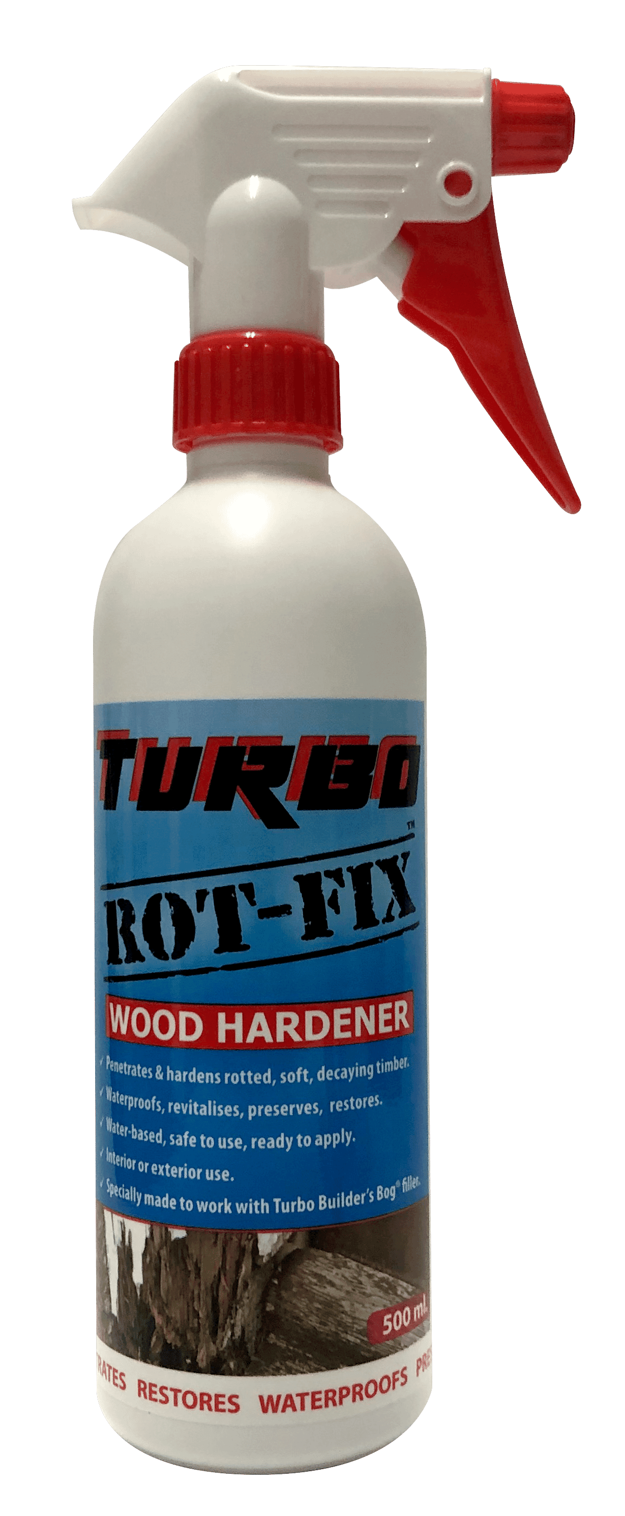 Turbo Rot-Fix Wood Hardener 500ml