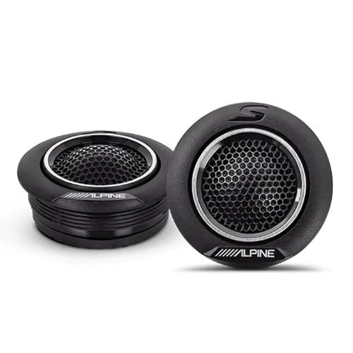 ALPINE S2 SERIES 1 inch COMPONENT TWEETER 80W RMS (PAIR)