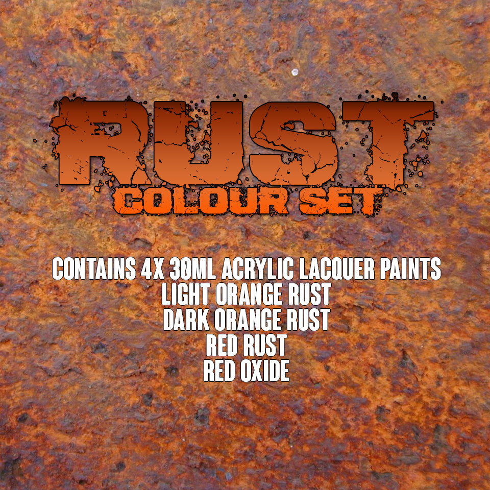 SMS Airbrush paint Rust Colour Set Sms