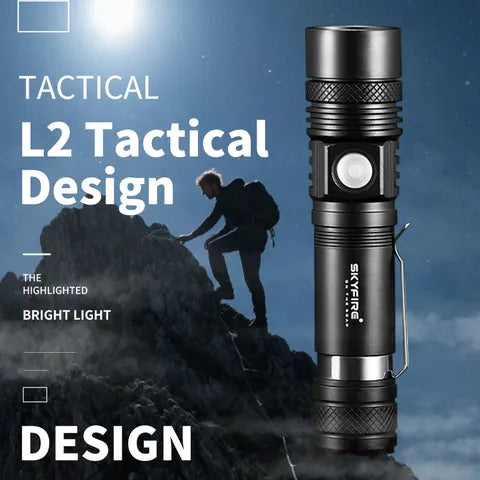 SKYFIRE 294 MINI FLASHLIGHT TORCH IP54 259 LUMENS