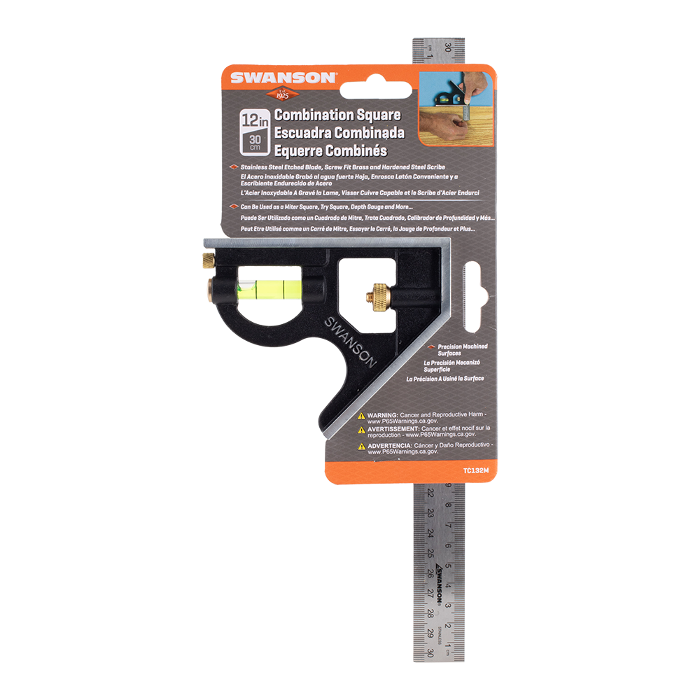 Swanson #TC132M COMBINATION SQUARE - 300mm