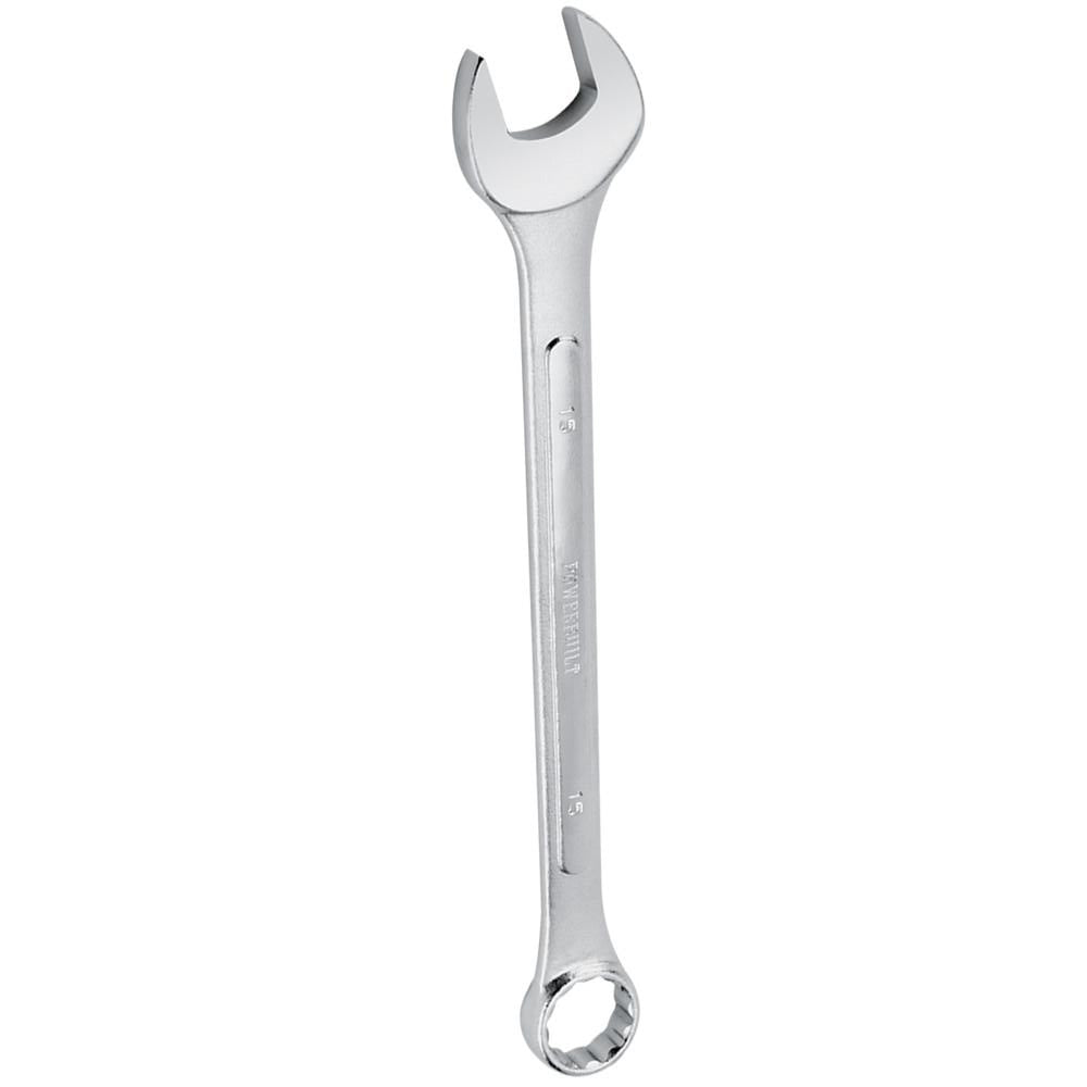 Powerbuilt Ring And Open End Spanner - Raised Panel 1 7/16in