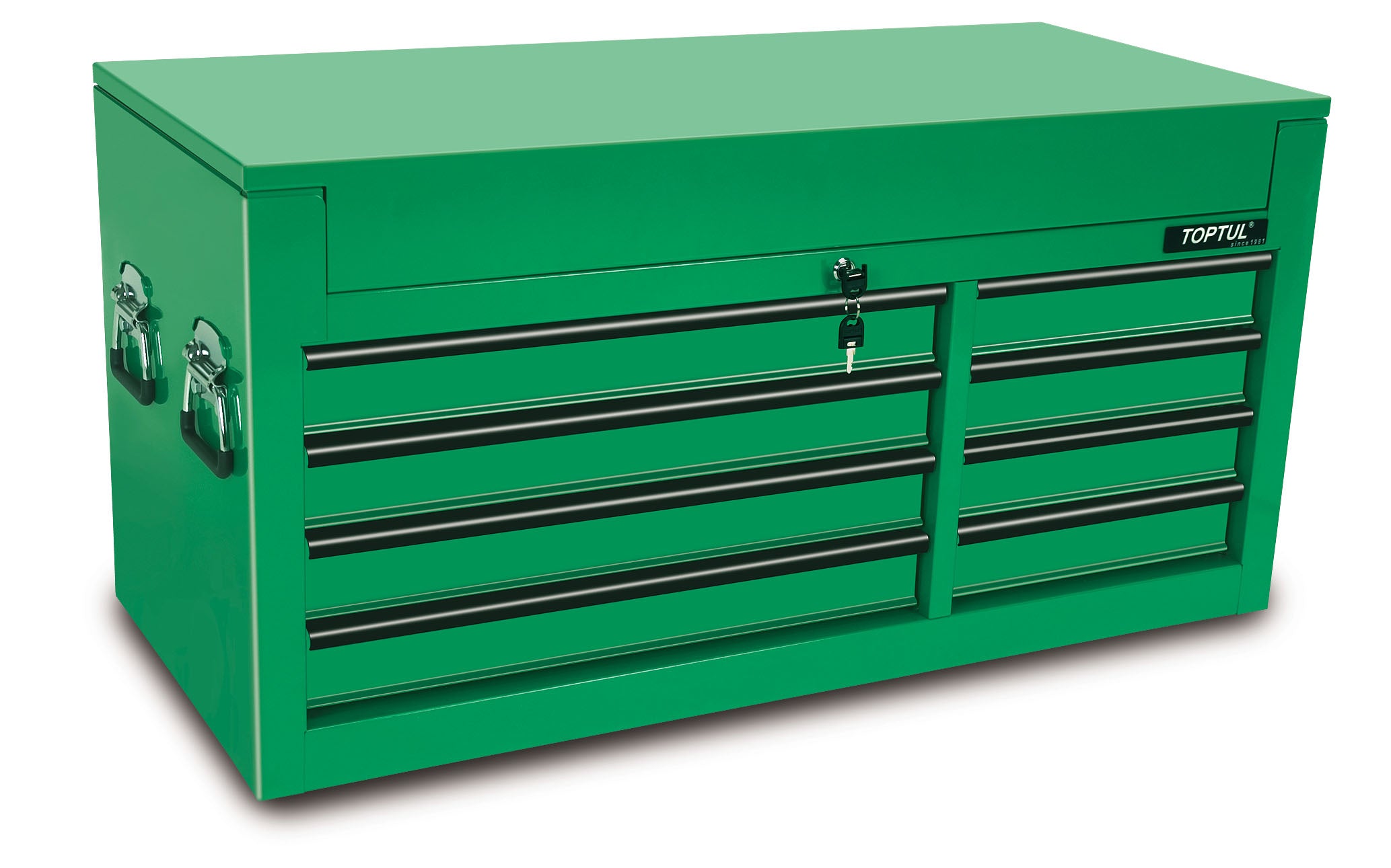 Toptul Tool Chest Top Green 8 Drawer